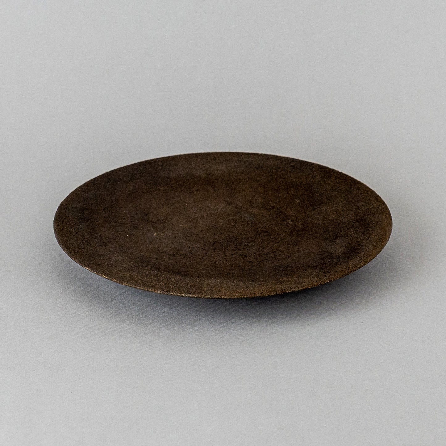 錆漆 8寸皿 #4