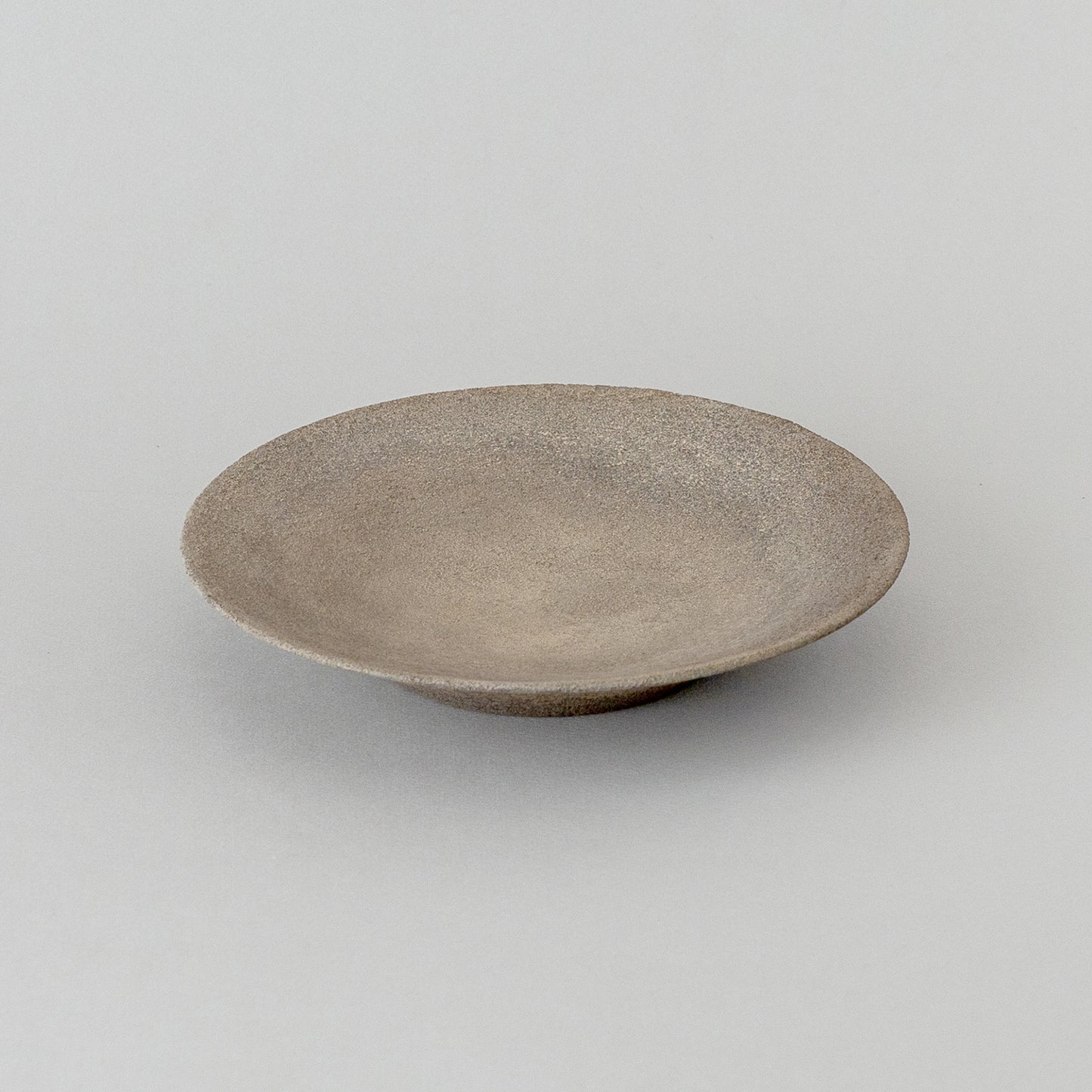 錆漆 7寸深皿 白 #2