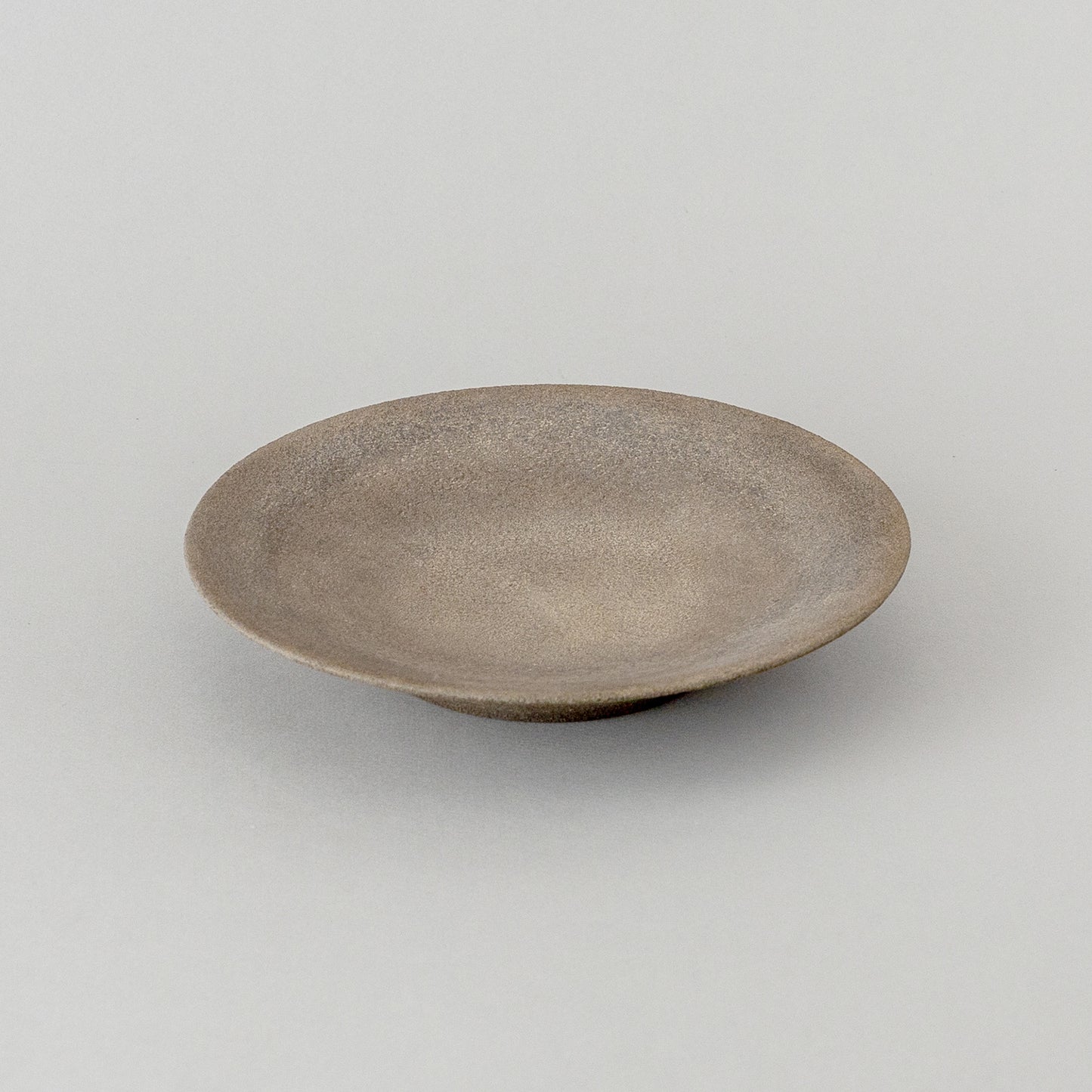 錆漆 7寸深皿 白 #3