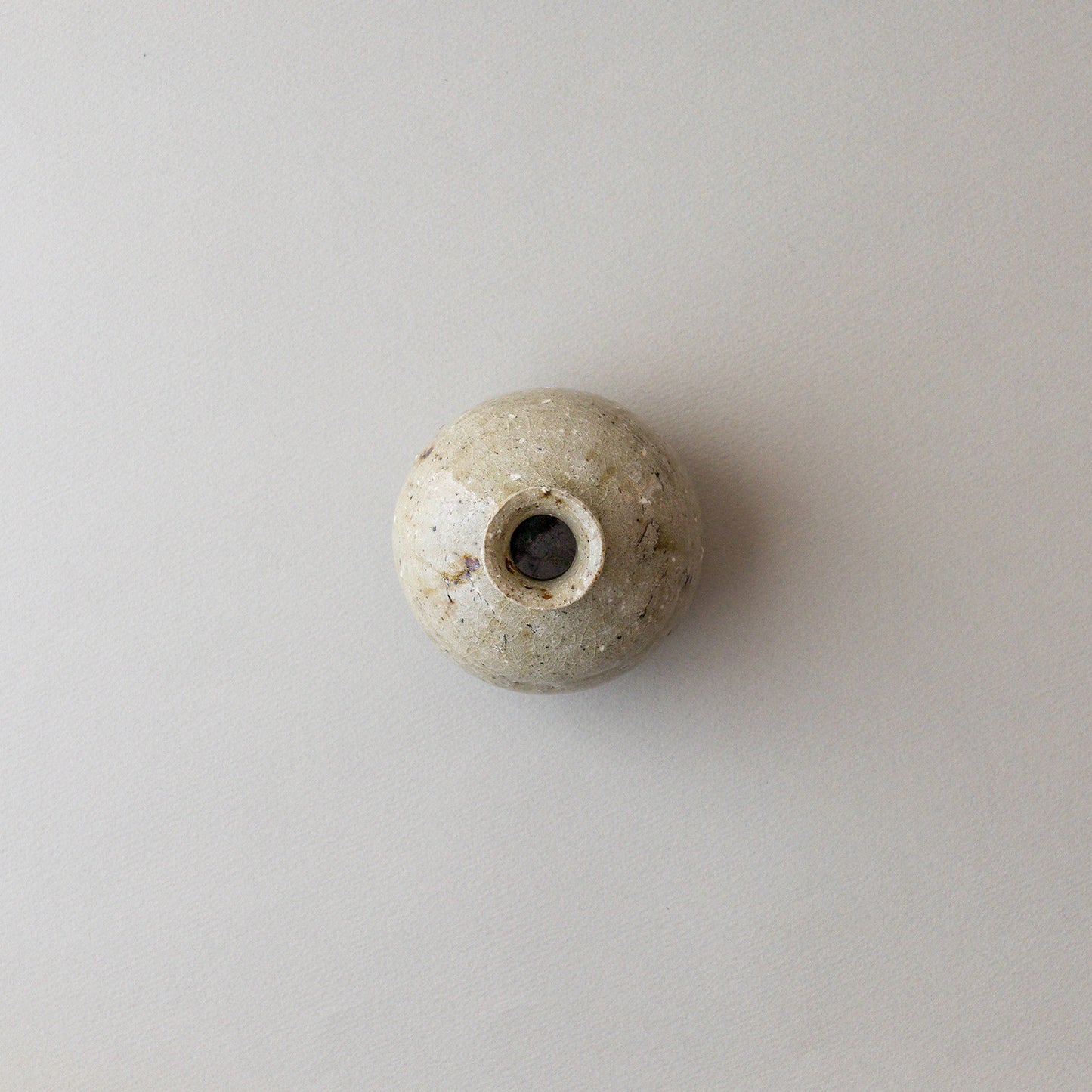 花器 灰釉