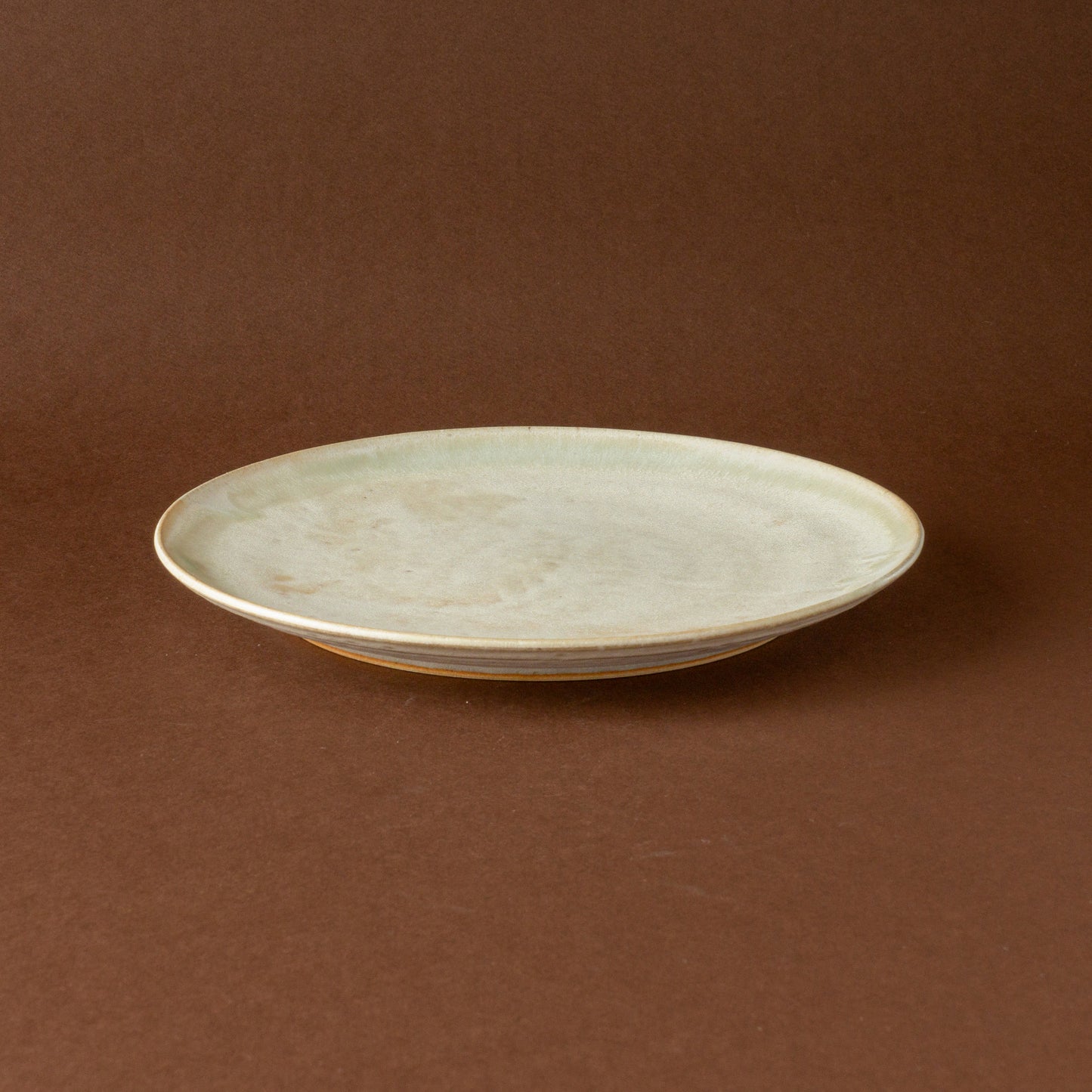 プレート 7寸 チタン釉 #2