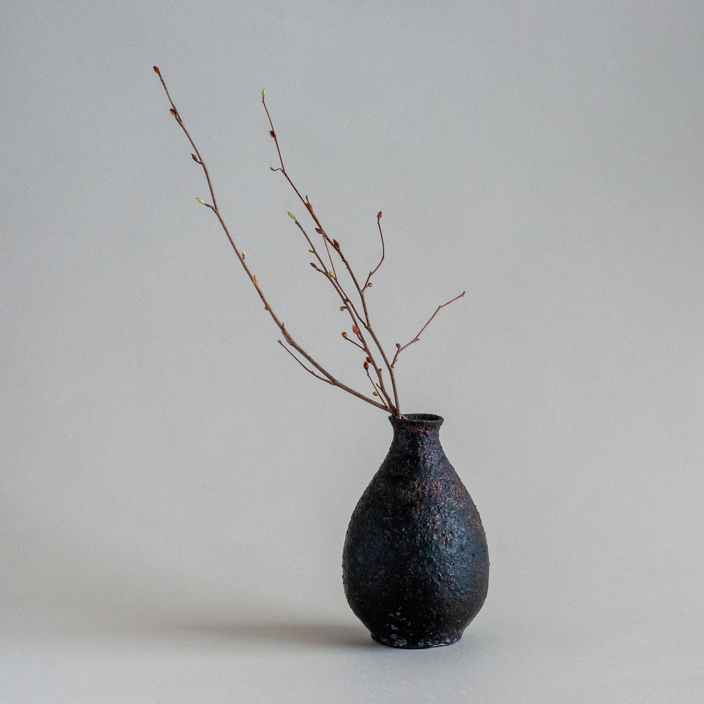 花入 火山灰釉 #1