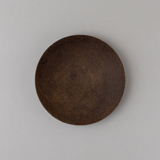 錆漆 6寸皿 #2