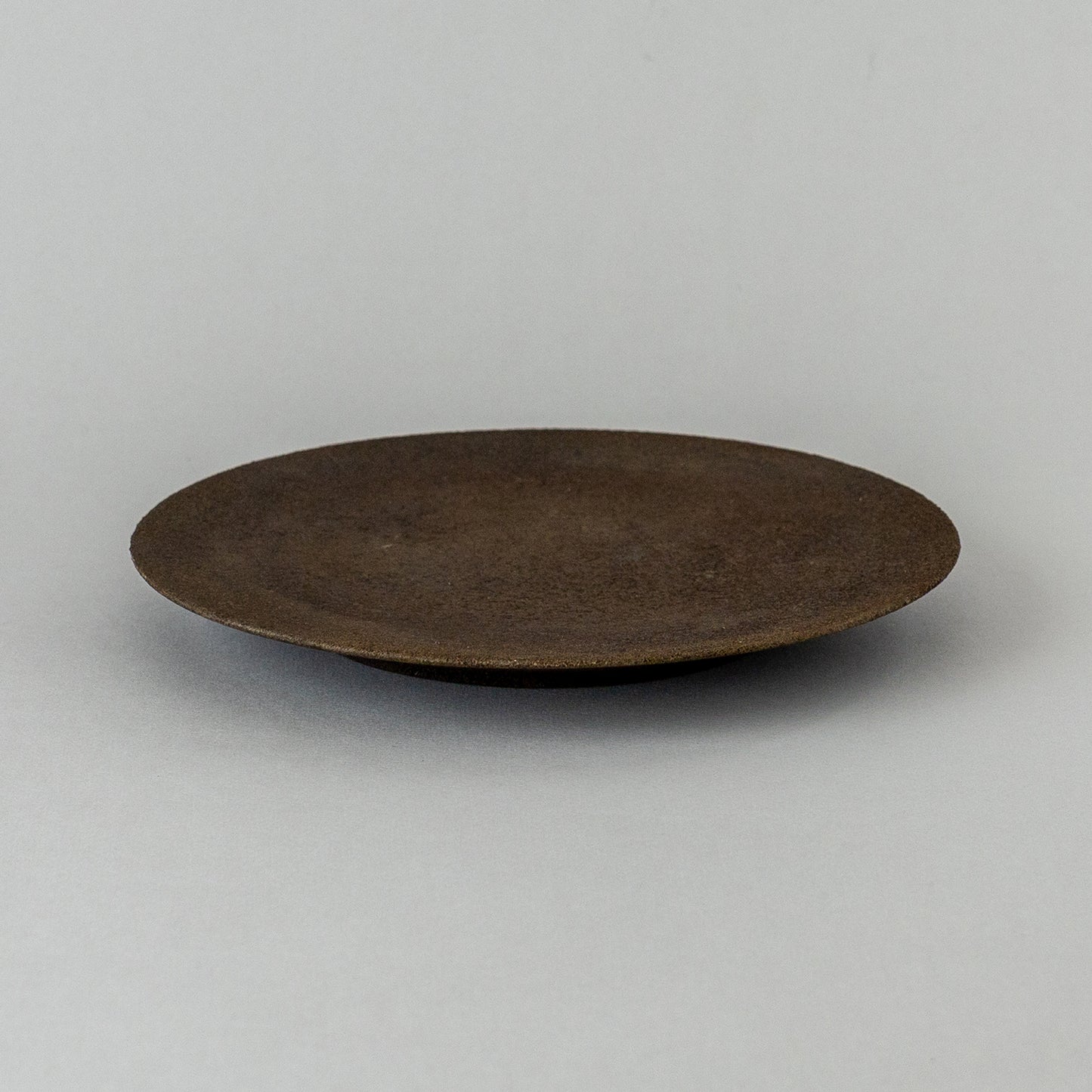 錆漆 8寸皿 #4
