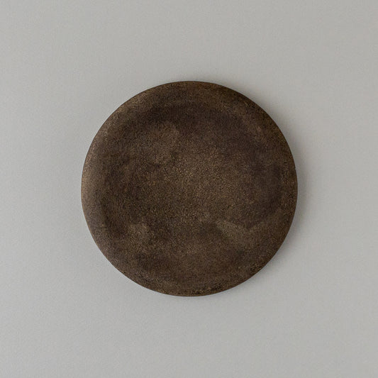 錆漆 6寸プレート 黒 #1