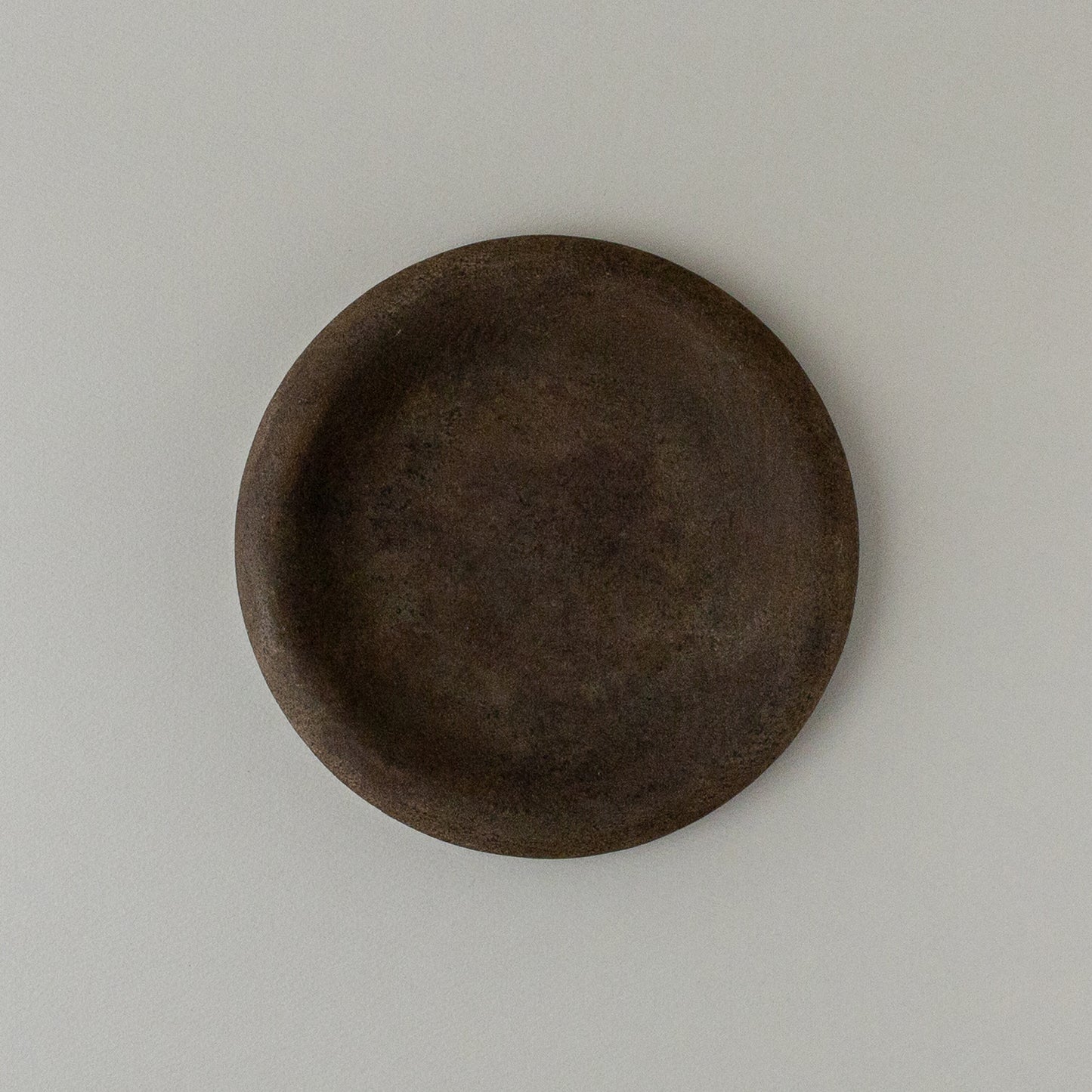 錆漆 6寸プレート 黒 #1