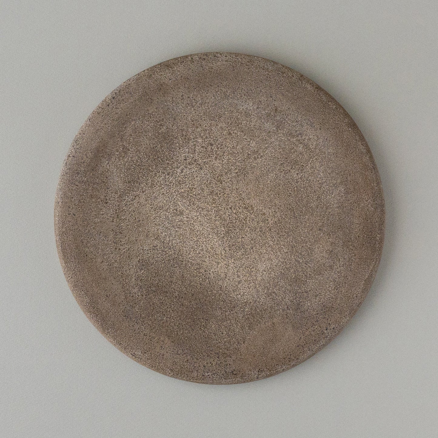 錆漆 8寸プレート 白 #1