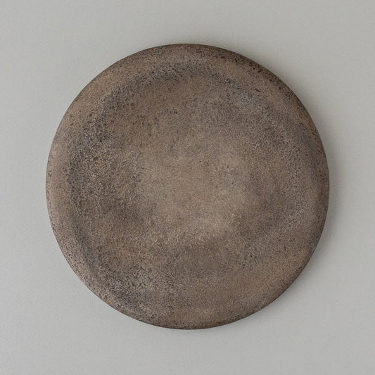 錆漆 8寸プレート 白 #2