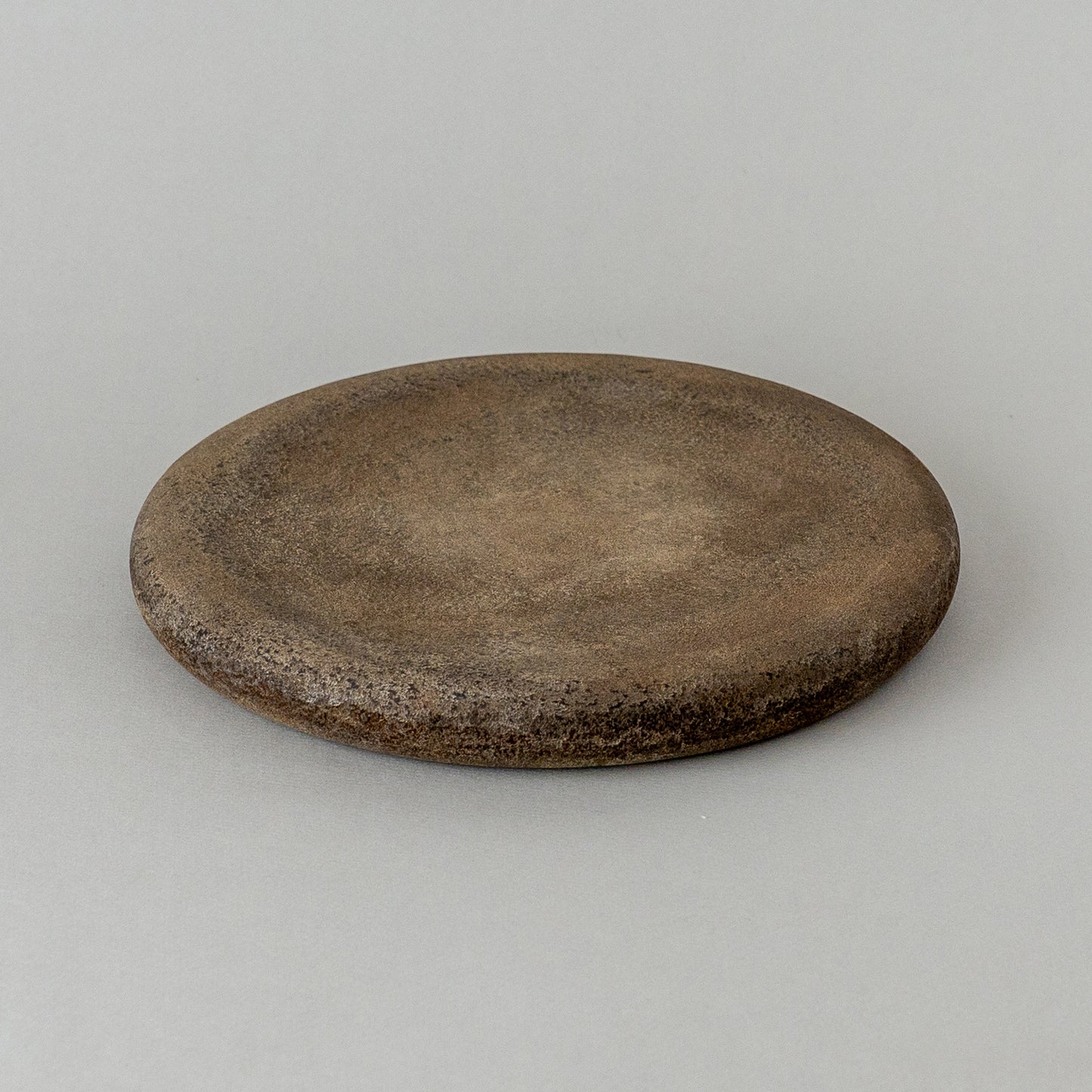 錆漆 8寸プレート 白 #2