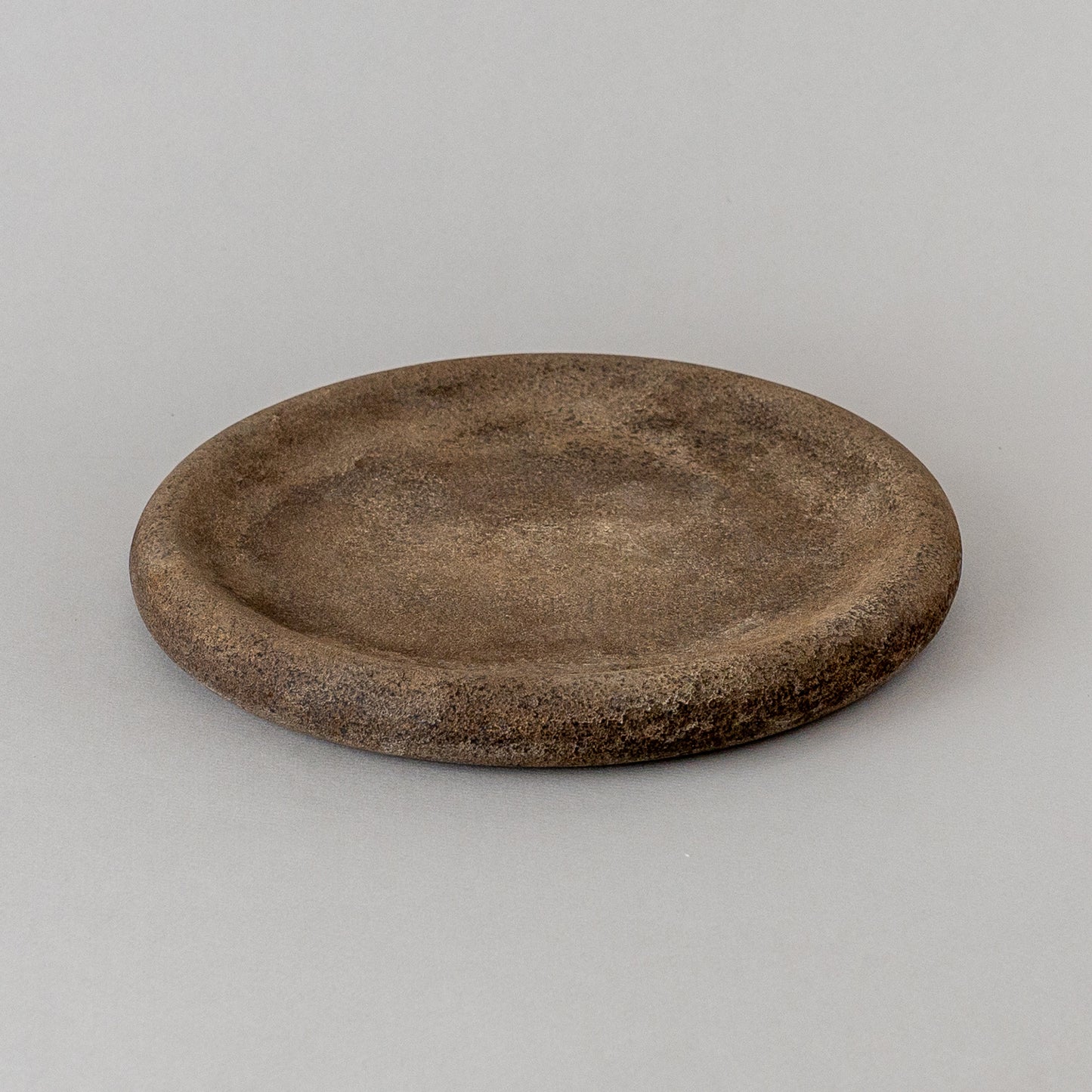 錆漆 8寸プレート 白 #2