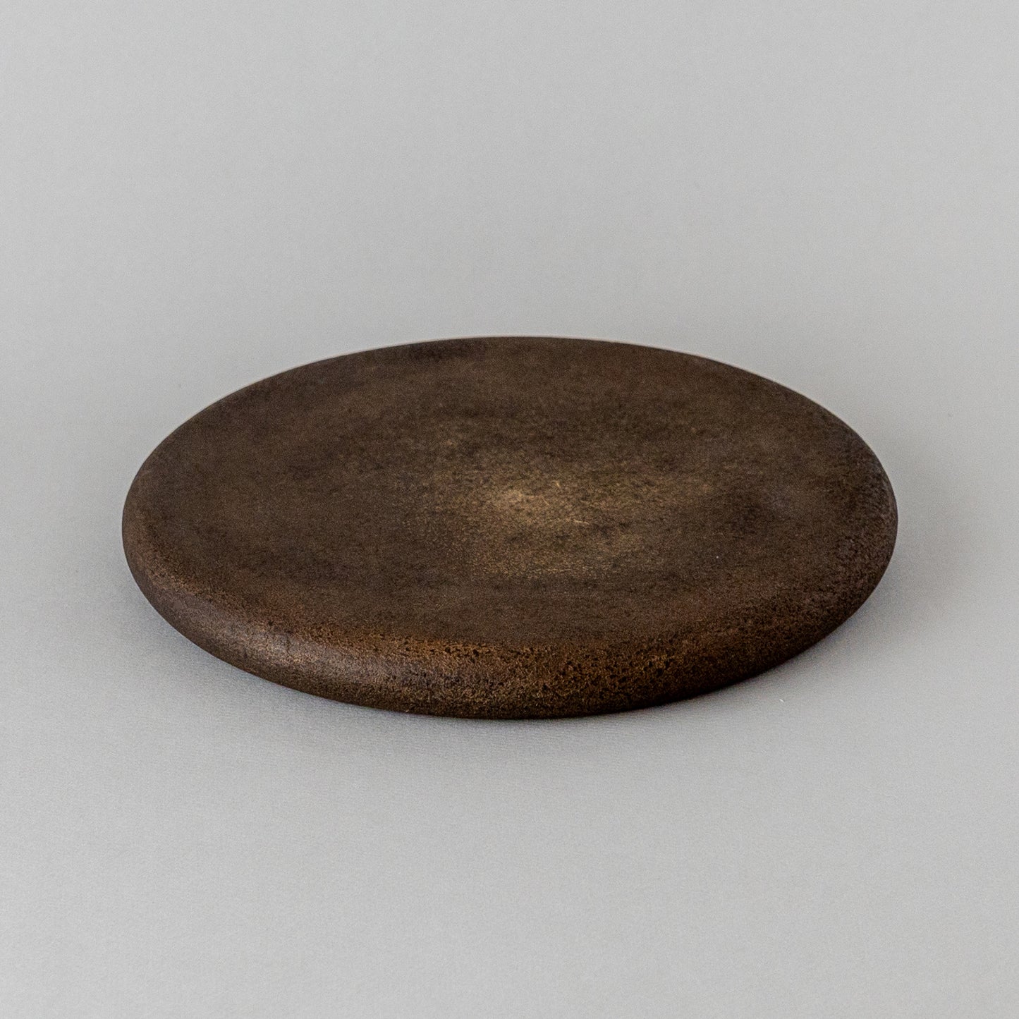 錆漆 8寸プレート 黒 #1