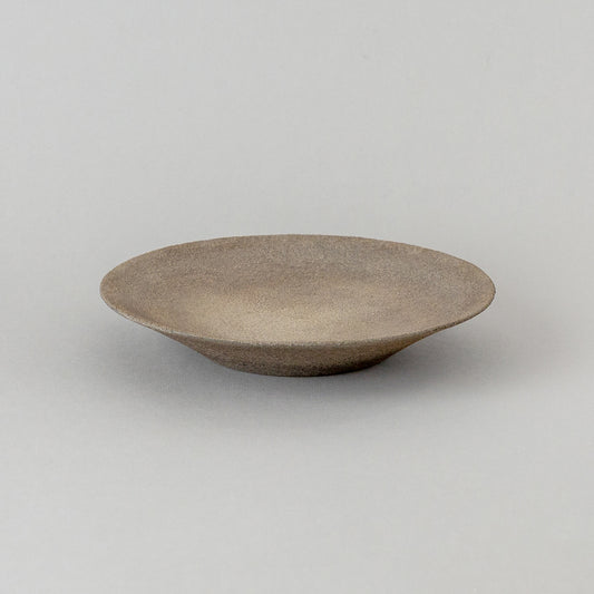 錆漆 7寸深皿 白 #1