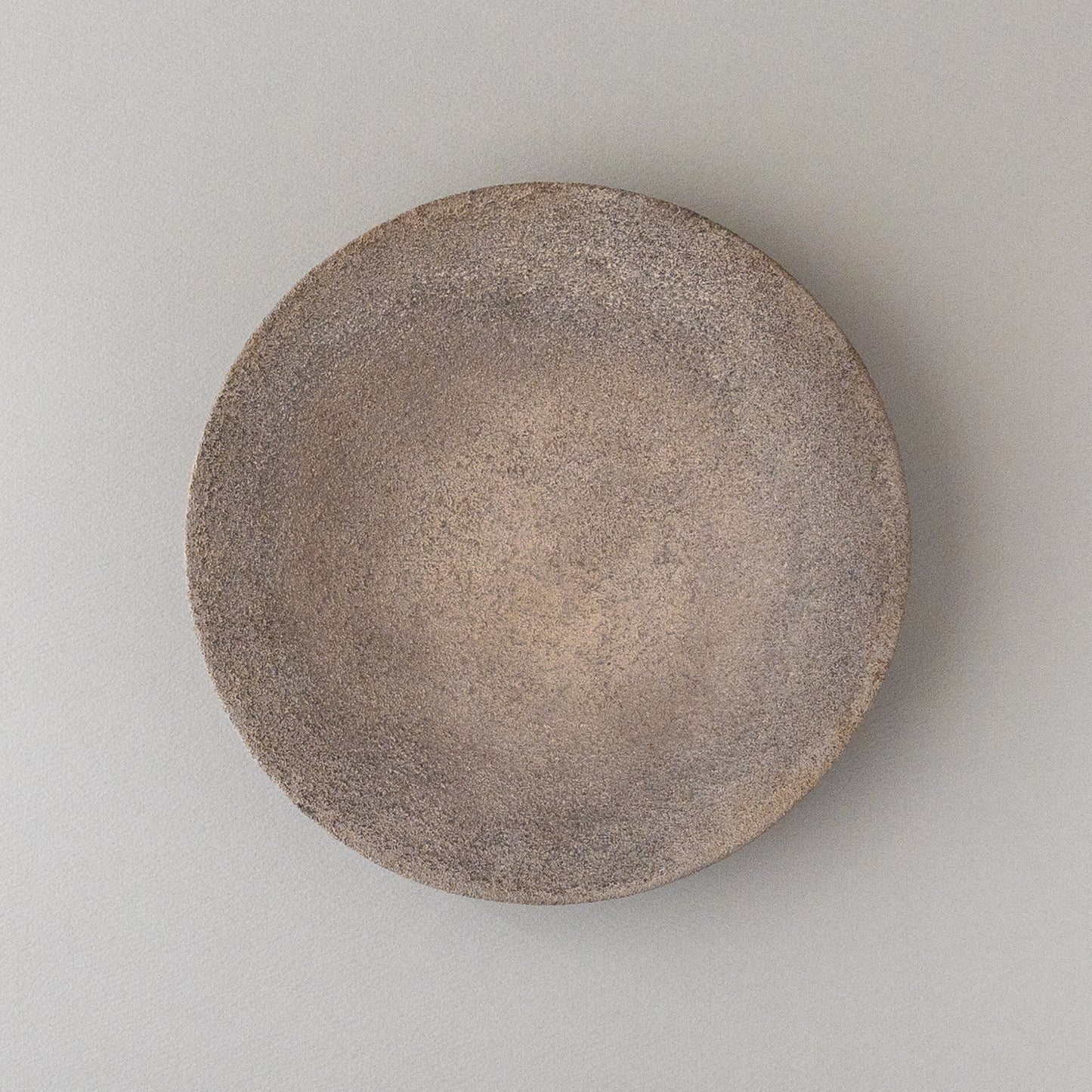 錆漆 7寸深皿 白 #2