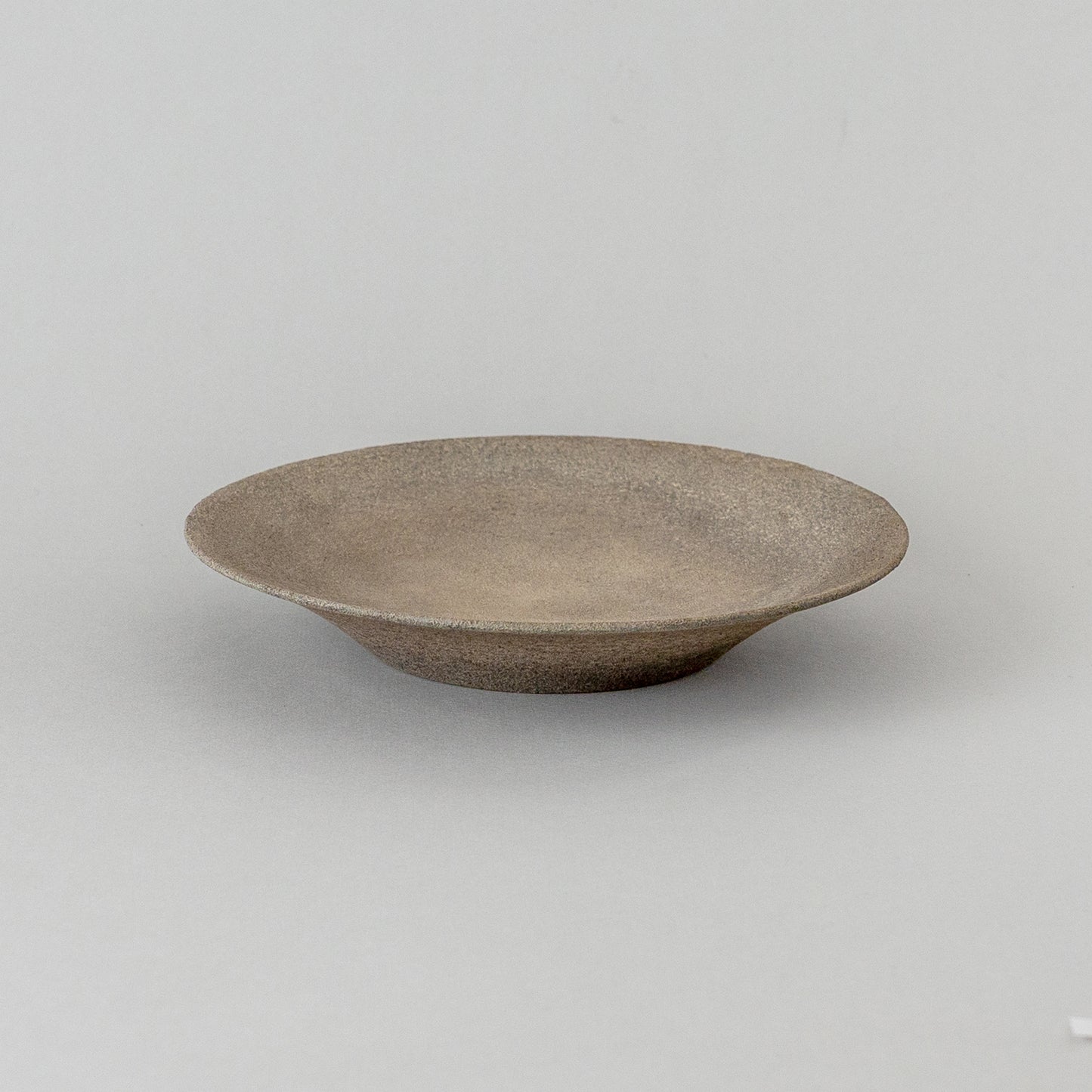 錆漆 7寸深皿 白 #2