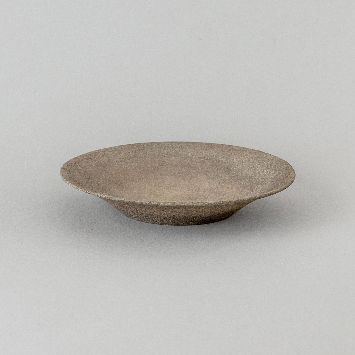 錆漆 7寸深皿 白 #2