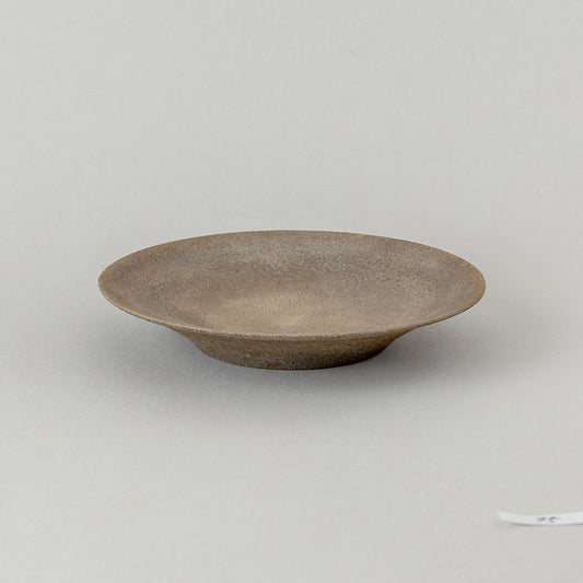 錆漆 7寸深皿 白 #3