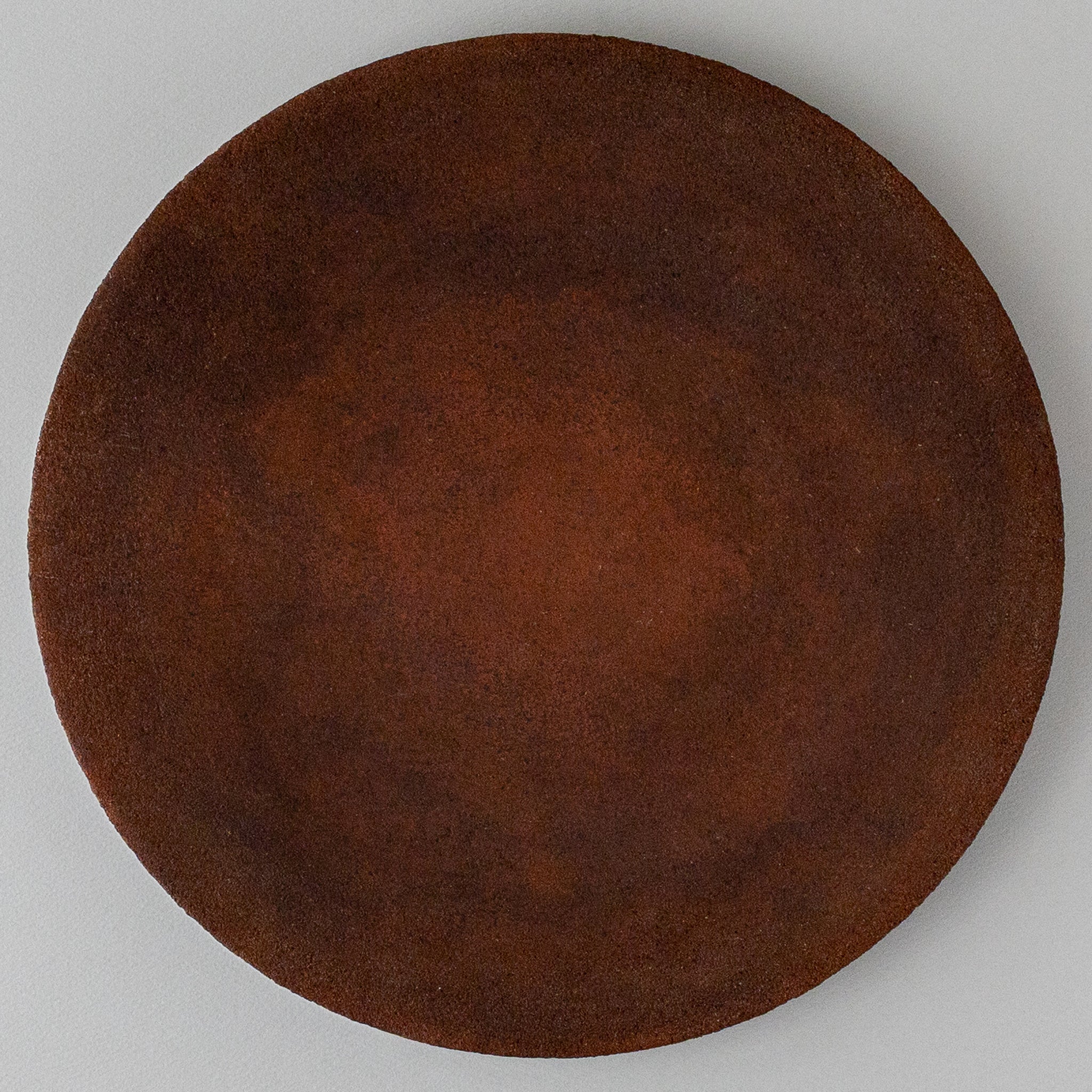 藤本健　プレート　お皿　漆塗 錆漆プレート8寸黒 / 藤本健 オンラインショップ掲載分は完売になり