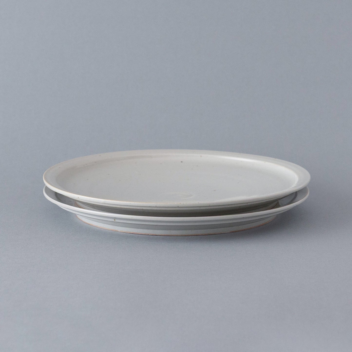 白磁リム平皿 8寸