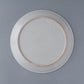 白磁リム平皿 8寸