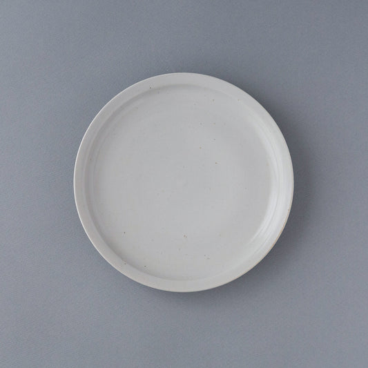 白磁リム皿 6寸