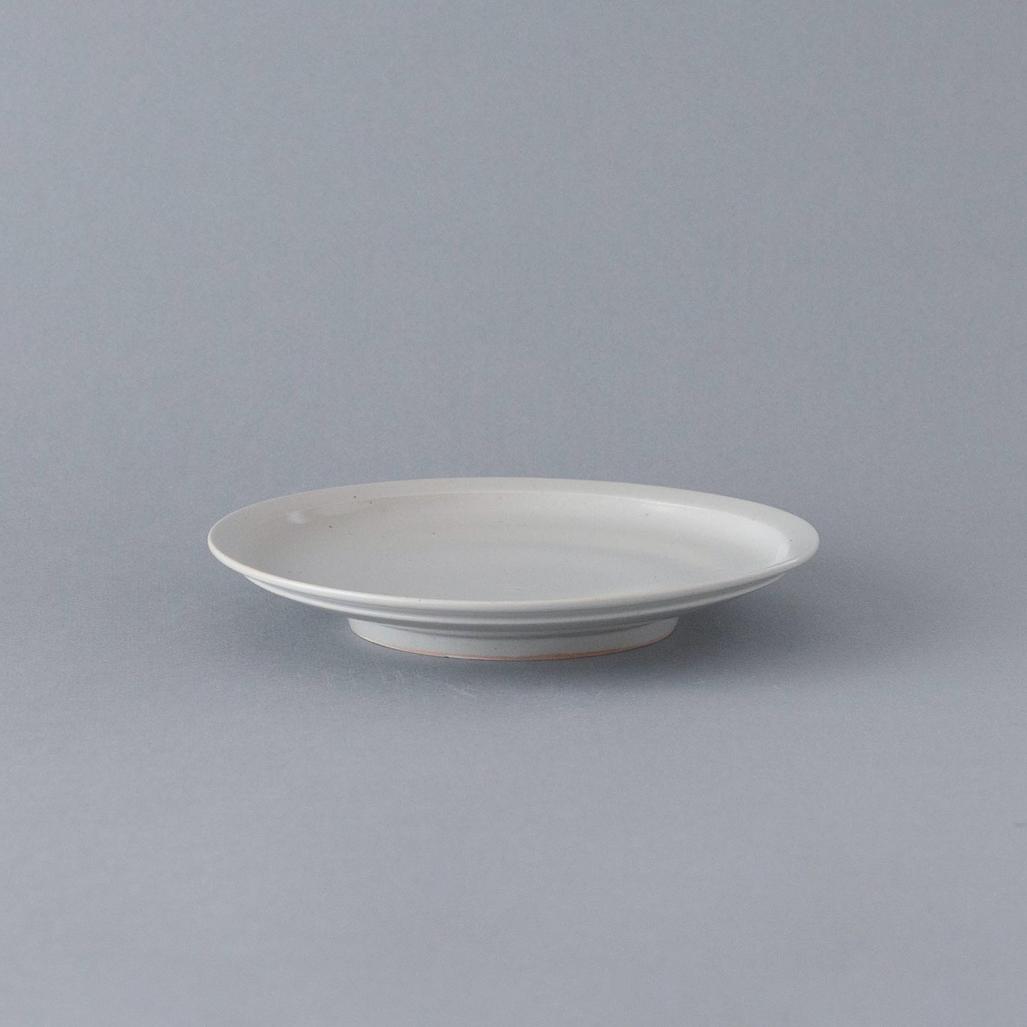 白磁リム皿 6寸
