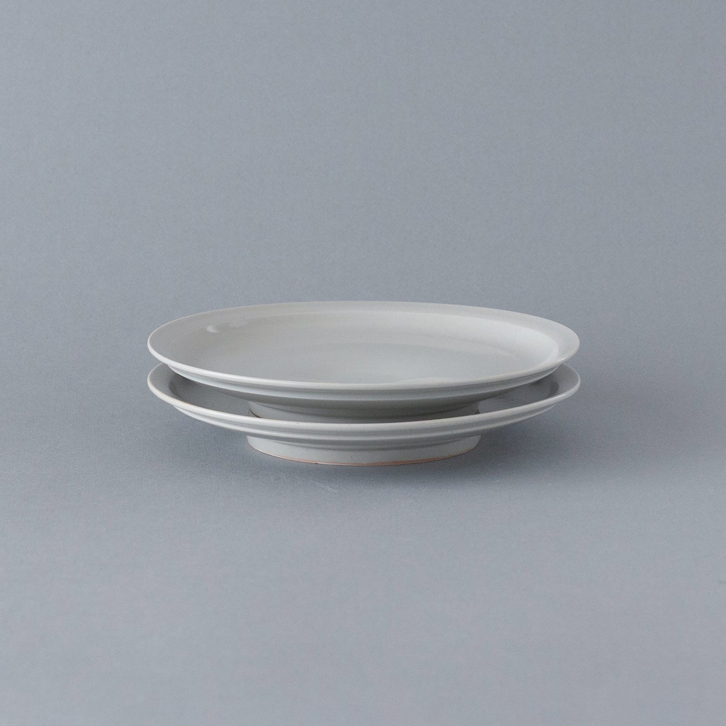 白磁リム皿 6寸