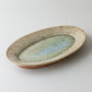 オーバル皿 大 青磁釉 #15