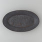 オーバル皿 大 黒釉 #6