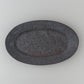 オーバル皿 大 黒釉 #7