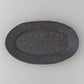オーバル皿 大 黒釉 #8
