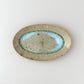 オーバル皿 中 青磁釉 #16