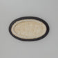 オーバル皿 中 黒釉 #4