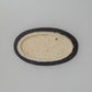 オーバル皿 中 黒釉 #5
