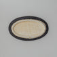オーバル皿 中 黒釉 #7