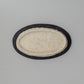 オーバル皿 中 黒釉 #8
