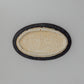 オーバル皿 中 黒釉 #9
