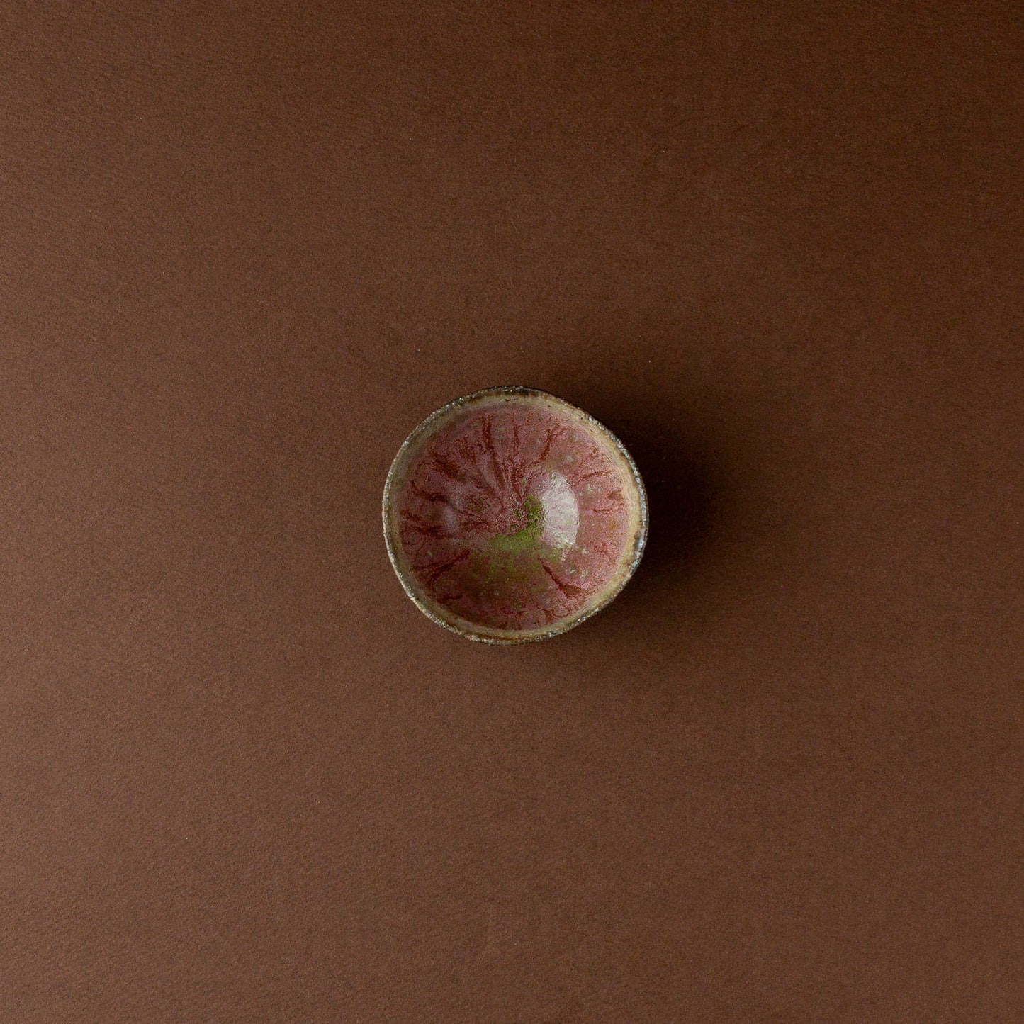 杯 ゆがみ 黒灰薄紅 #1